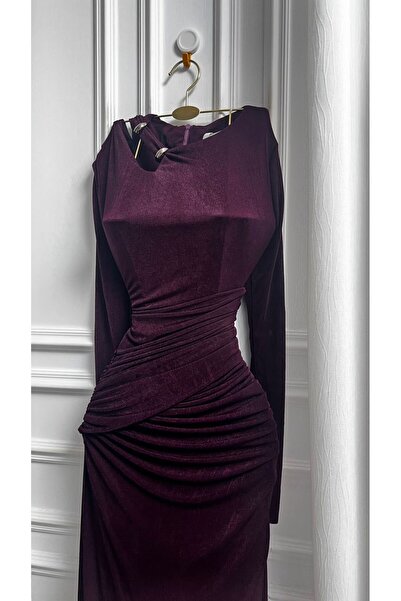 Saraya فستان مخمل