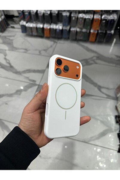 Bilişim Akademi حافظة متوافقة مع هاتف iPhone 17 Pro Max، حافظة بلون سادة مقاو...