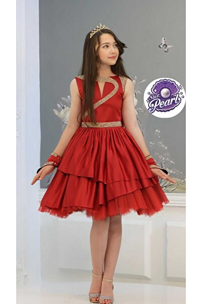 Star Pearl Kids KIZ ÇOCUK KUĞU ELBİSE