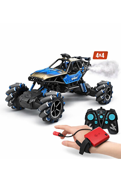 OEM Mașină cu Telecomandă Spraying Car 4x4 Stunt Drift, Funcție Spray, Lumini...