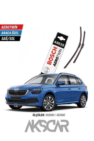 Bosch AKSCAR Aerotwin Skoda Kamiq Silecek (2020-2025)