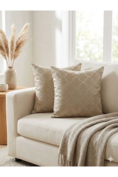 ANKABAYB salon ve oturma odası için şık ve kullanışlı fermuarlı kırlent 40x40