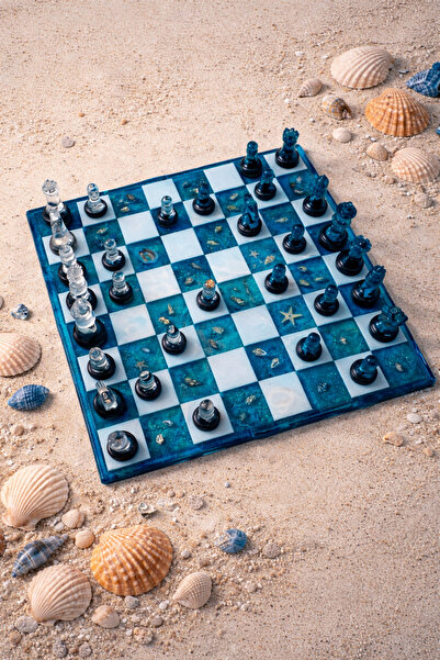 İNOVATEDARİK Epoksi Satranç Takımı