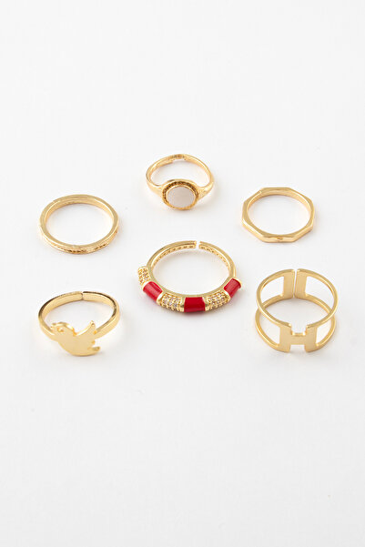 Sortie Aksesuar مجموعة مجمعة من خاتم الفولاذ المقاوم للصدأ القابل للتعديل مع ...