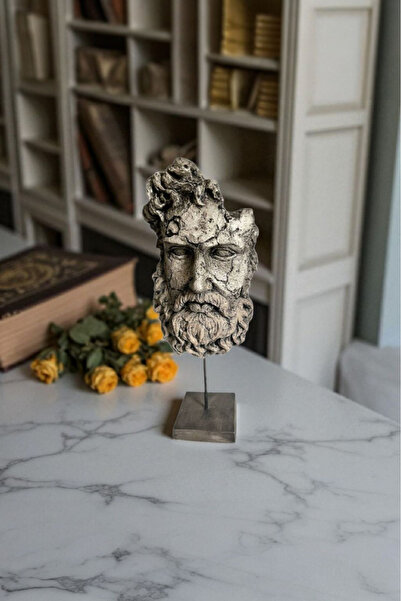 Harmoni Art Home Decor Dekoratif Zeus Büst