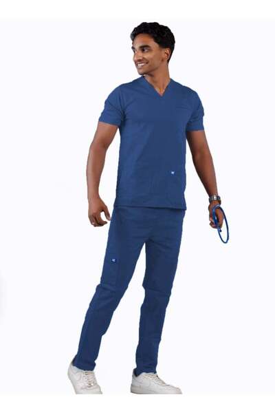 Generic Medical Scrub - Comfortable Lycra Fabric