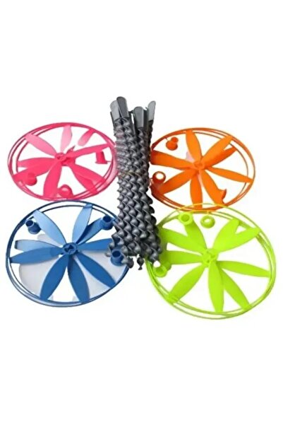 Toys Nostalji Oyuncak Uçan Daire - Ufo Pervane Fırıldak 12 Adet