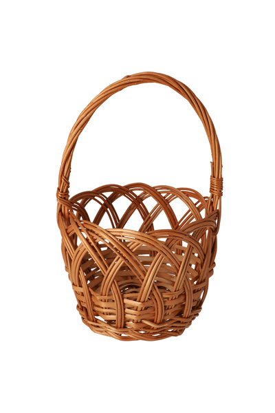 Other Round openwork basket for Easter, decorative Easter