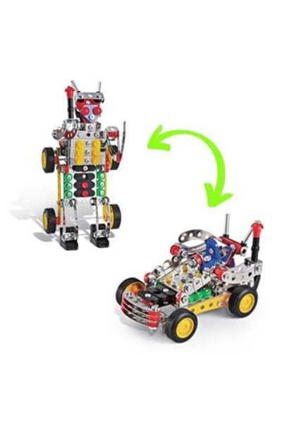 Tessari Metal Construction Robot - Vehicle - 215 Pieces