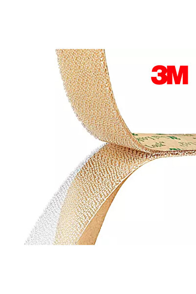 SLCMARKETİM Şeffaf Cırt Dual Lock SJ4570 Yapışkanlı Cırt 1000 Kez Açılıp Kapa...