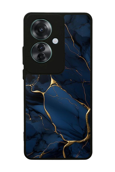 BGAKSESUAR Oppo Reno 11F Compatible Marble Design Glossy Premium Case