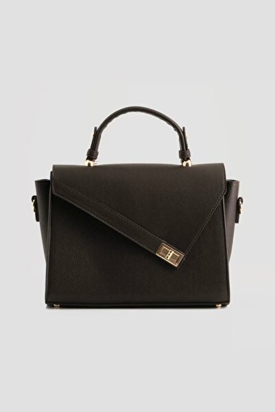 Armine Women's brown lockable crossbody hand & shoulder bag 405