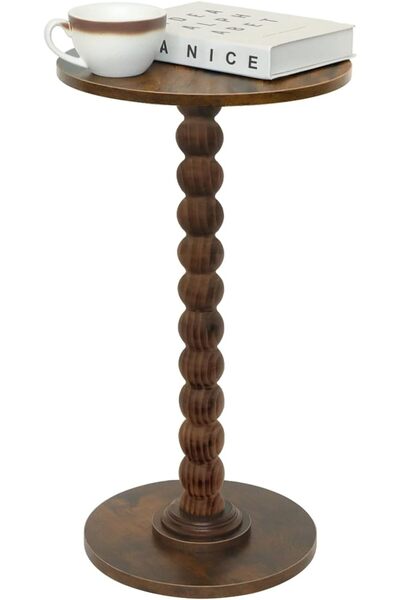 Generic Fultyle Round Side Table, Small Drink Table for Small Spaces