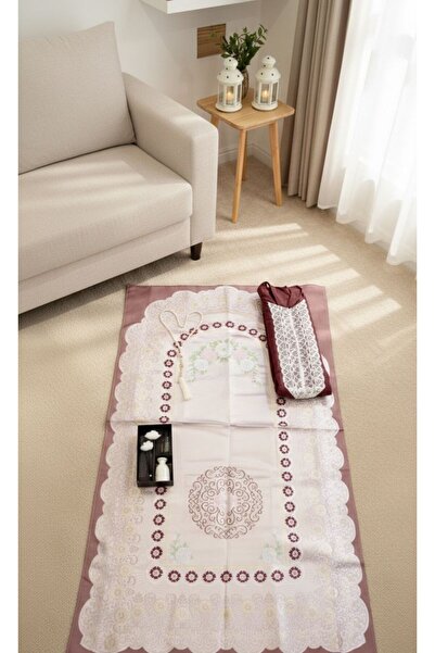 Fashion Details طقم نسائي 4 قطع ورده فاخر نقش زخرف