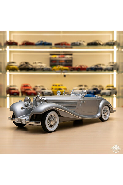 Maisto 1936 Mercedes-Benz 500 K Special Roadster 1:18 Ölçek Diecast Model Ara...