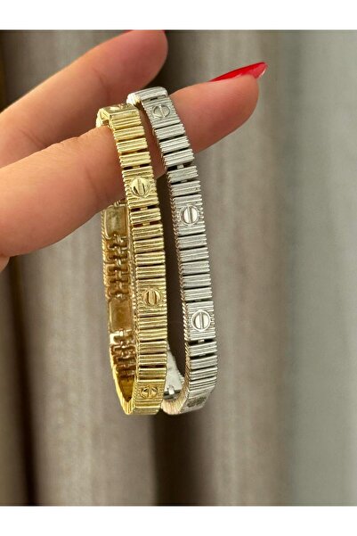 LENVİE سوار فضي موديل LOVE