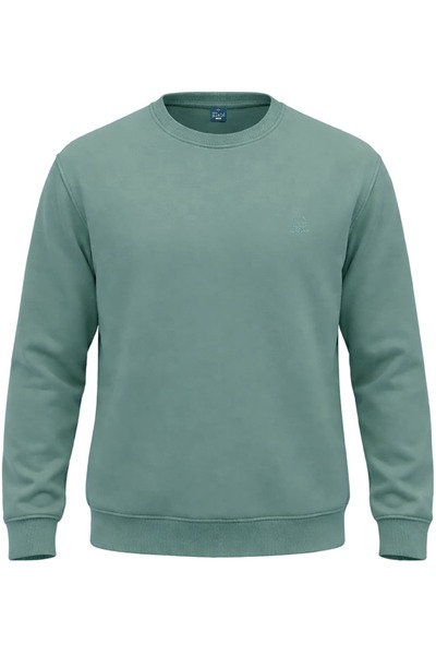 tambattal Χειμερινό φούτερ μεγάλου μεγέθους με λαιμόκοψη ποδηλάτου και 3 κλωσ...