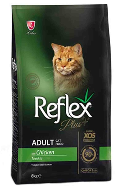 Reflex plus adult chicken 8kg tavuklu yetişkin kedi maması