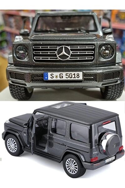 Maisto Mercedes-Benz G500 G-Class Gri Renk 1:24 Ölçek Diecast Model Araba - M...