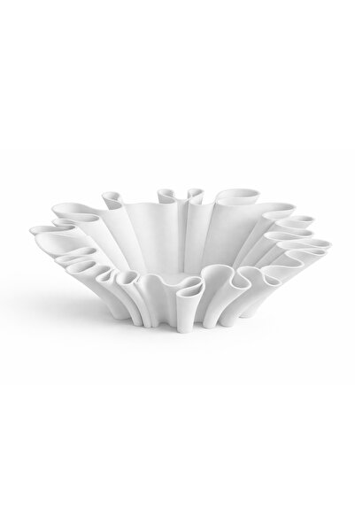 Vescarri Wavy Form Decorative Bowl & Tray – Wavy Design