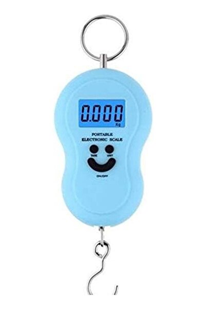 Generic Digital Hanging Portable Electronic Scale/Blue
