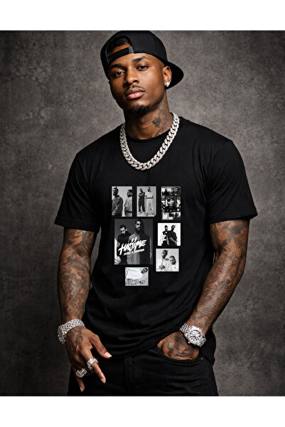 lovver TRICOU DIN BUMBAC CU IMPRIMARE PREMIUM, DESIGN PANDA, HAJİME MİYAGİ