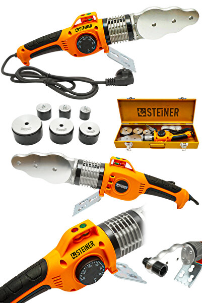 STEİNER Profesyonel 1000 Watt Pprc Pvc Boru Kaynak Makinesi
