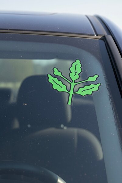 Yalıgraf Reklam Tabela Fenerbahçe Meşe Palamudu Logolu Araç Cam Sticker - Dış...