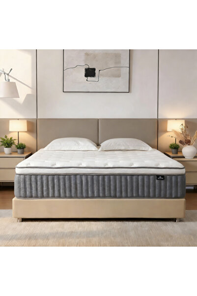 TBSITNS Hybrid Memory Foam Mattress 200×200×30cm,Medium Firm Orthopedic Mattr...