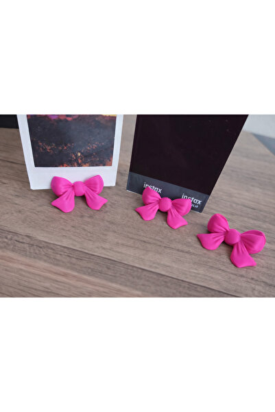 Vescarri حامل صور وملاحظات بفيونكة ثلاثية - حامل مكتبي مزخرف