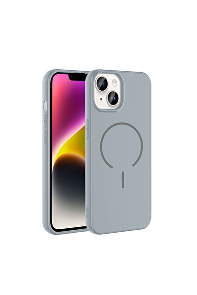 Başkenttekno iPhone 13 Case Meta Launch M-Safe Camera Protection Velvet Insid...