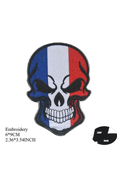 Choice37 T400585-6 FR France French Foreign Legion Tactical Crusader Embroide...