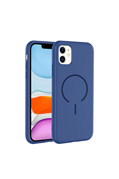 Başkenttekno حافظة آيفون 11 ميتا لانش إم-سيف مع حماية للكاميرا، مبطنة بالمخمل...