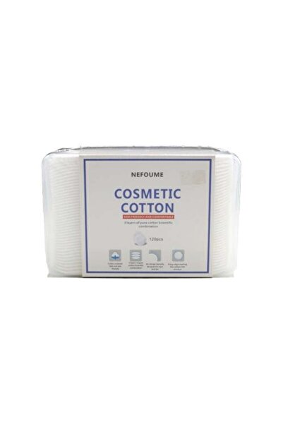 nefoume Dara Beauty Round Cotton Pads for Makeup Removal - 150 Pieces