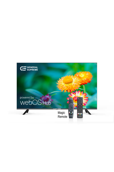 genr جنرال سوبريم. جنرال سوبريم شاشة 55 بوصه، فائقة الدقة (4K-UHD)، سمارت، نظ...