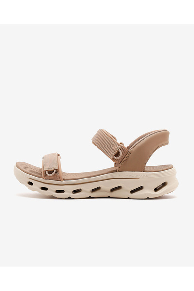 SKECHERS GO WALK GLIDE-STEP 2.0 SANDAL Sandale de damă bej 141267 TPE