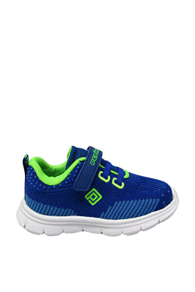 PEPİNO KİDS Pepino Boys' Velcro Sports Shoes Cobalt Blue P-658