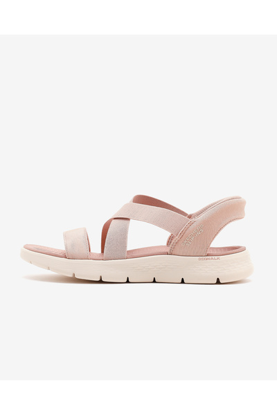 SKECHERS GO WALK FLEX SANDAL Kadın Pembe Sandalet 141489 ROS
