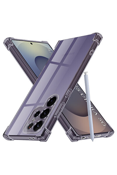 Techsuit Θήκη Samsung Galaxy S25 Ultra με αντικραδασμική προστασία, διάφανη, ...