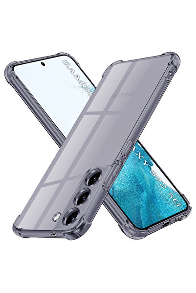 Techsuit Husa Samsung Galaxy S22 5G Shockproof Clear Silicone, fumuriu