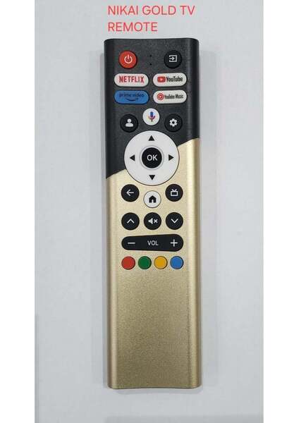 Nikai GOLD TV REMOTE CONTROL