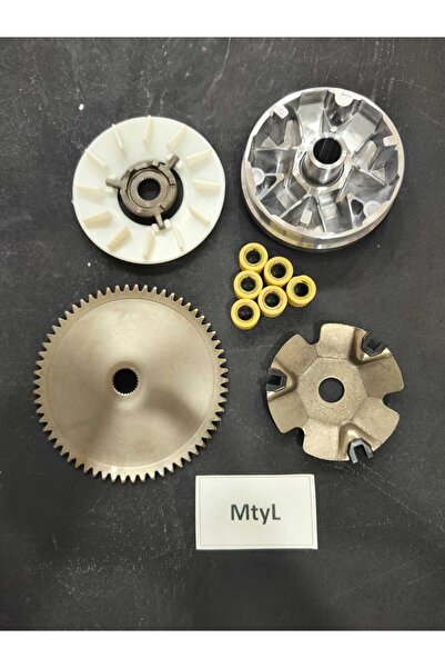 MTYL Kuba Azure Pro 50 80 Ve Modifiyeli 100cc uyumlu Ön Varyatör Set Komple