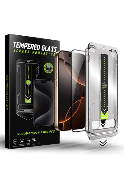 Techsuit iPhone XR TitanGlass FullCover film, black