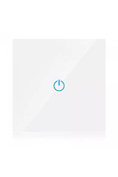 OEM Intrerupator Smart SIMPLU din sticla cu Touch alb V-TAC