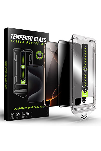 Techsuit Folie iPhone 15 Pro Max TitanGlass FullCover, privacy