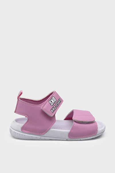 Sanbe صندل فيلكرو للفتيات باللون الوردي SNB501V5401