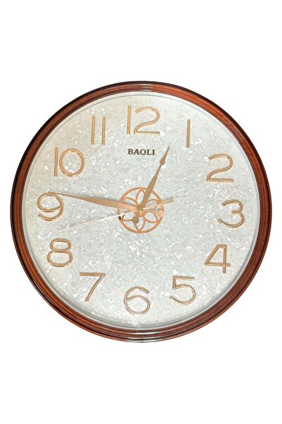 ALQANNAS BAOLI Round Silent Sweep Wall Clock | Non-Ticking Quiet Movement, 3D...