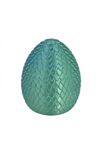Sani Figurină, Ou de dragon 90 x 115 mm, Albastru deschis, Verde