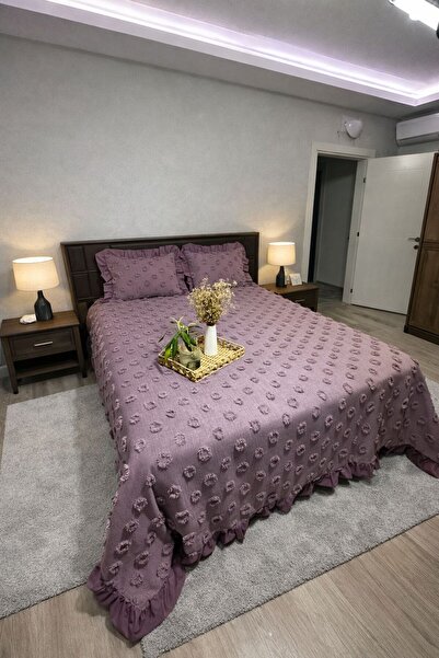 Doğa Ruffled Bedspread Double Size