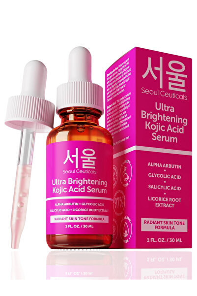 SeoulCeuticals Seoul Ceuticals Kojic Acid Serum – Dark Spot Corrector & Radia...